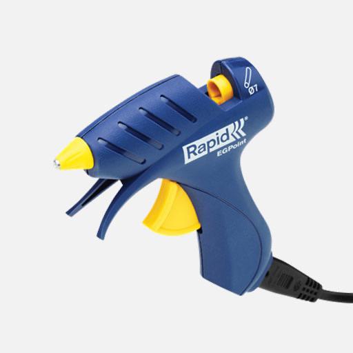 RAPID EG Point Cordless Glue Gun 7mm 10W (Works Unplugged For 7 Minutes)
