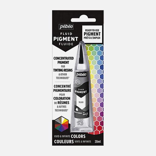 PEBEO Fluid Colored Pigment 20ml Silver