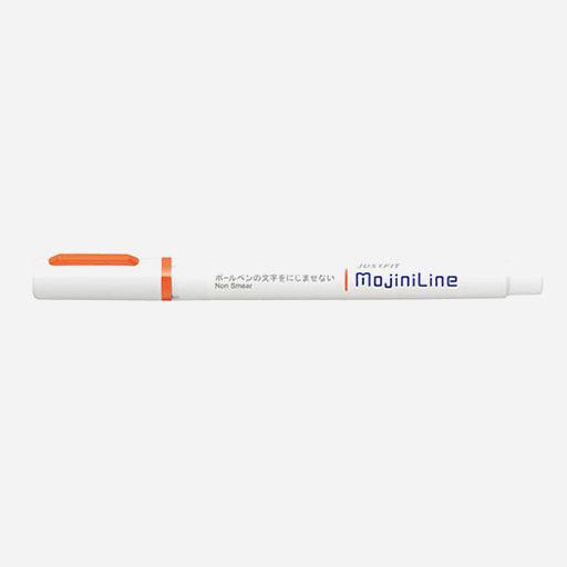 ZEBRA Mojini Line Highlighter Marker Orange