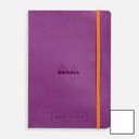 RHODIA White Paper Dot Softcover Goal Book 90gsm A5 x 120 Violet