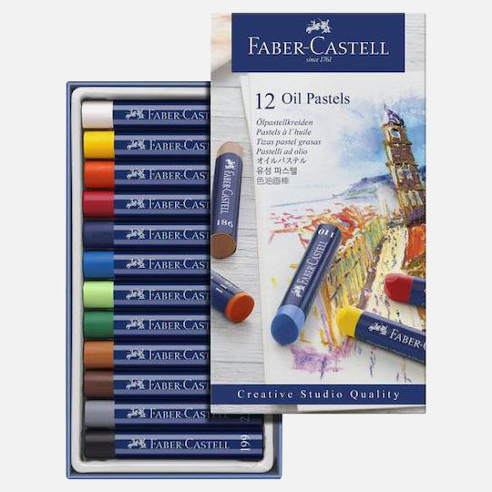FABER-CASTELL Creative Studio Oil Pastel Set x 12