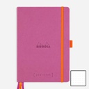 RHODIA White Paper Hardcover Dot Goal Book 90gsm A5 x 120 Lilac