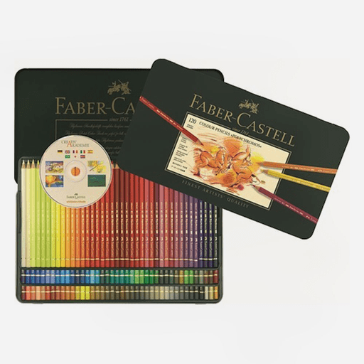FABER-CASTELL Polychromos Color Pencil Set x 120
