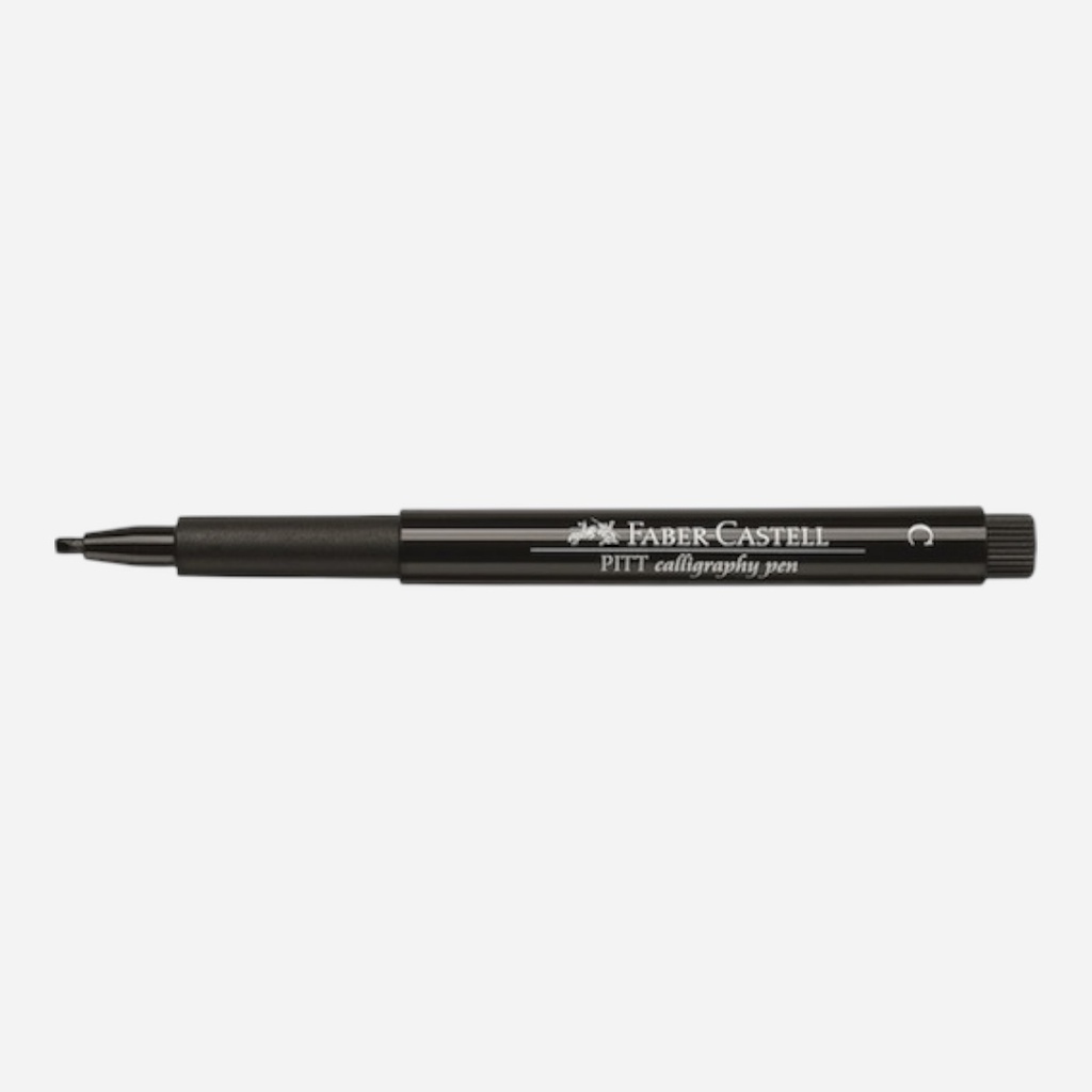 FABER-CASTELL Pitt Calligraphy Pen Black