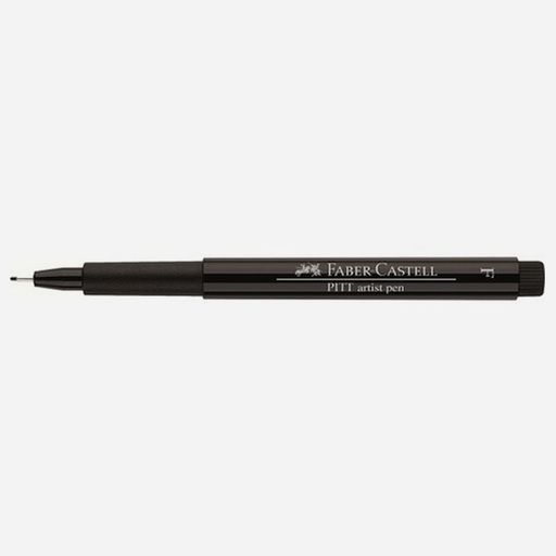 FABER-CASTELL Pitt Artist Pen F Fineliner 0.5mm Black