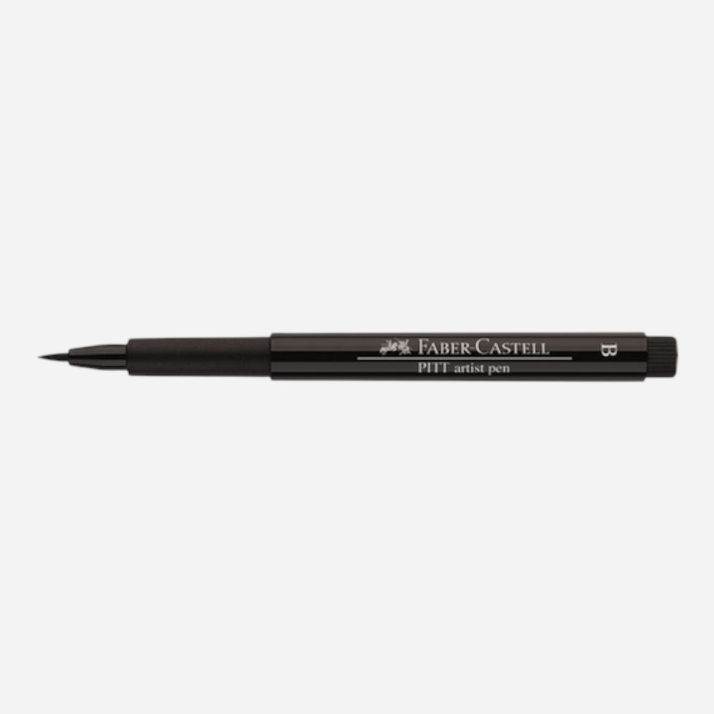 FABER-CASTELL Pitt Brush Pen Black