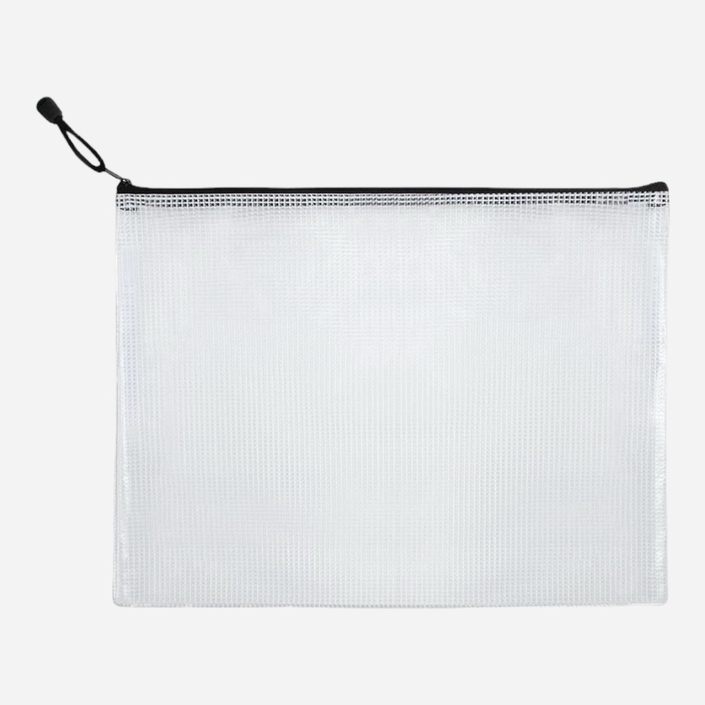 OVJ Mesh Zip Bag 31cm x 45cm (For A3 Papers)