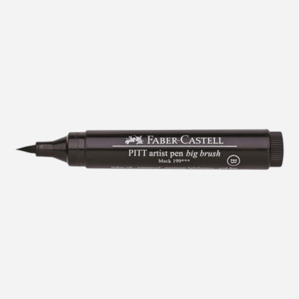 FABER-CASTELL Pitt Big Brush Pen Black