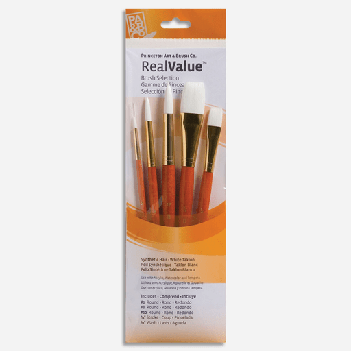 PRINCETON 9152 Real Value Brush Set x 5