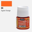 PEBEO Porcelaine Paint 45ml 04 Agate Orange