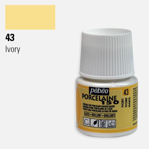 PEBEO Porcelaine Paint 45ml 43 Ivory
