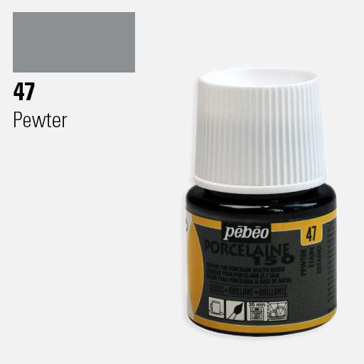 PEBEO Porcelaine Paint 45ml 47 Pewter