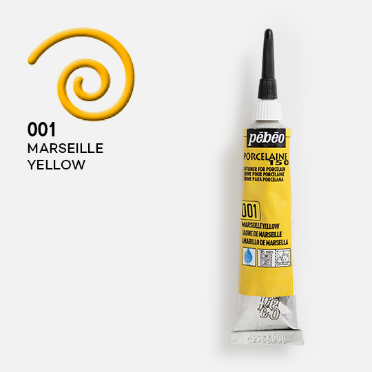 PEBEO Porcelaine Outliner 20ml Marseille Yellow