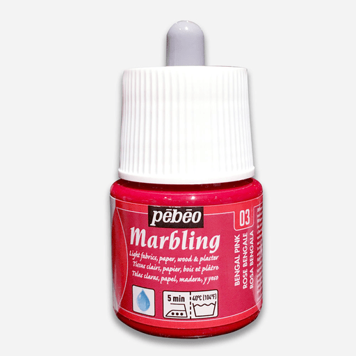 PEBEO Marbling Paint 45ml Bengal Pink