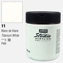 PEBEO Studio Acrylic Paint 500ml 11 Titanium White