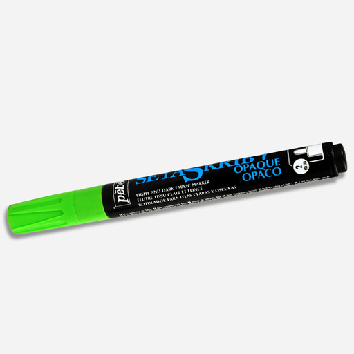 PEBEO Setaskrib+ Opaque Fabric Marker 2mm Light Green