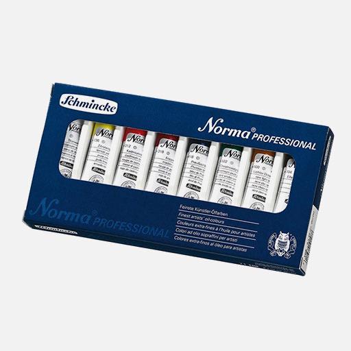 SCHMINCKE Norma Oil Color 20ml Set x 8