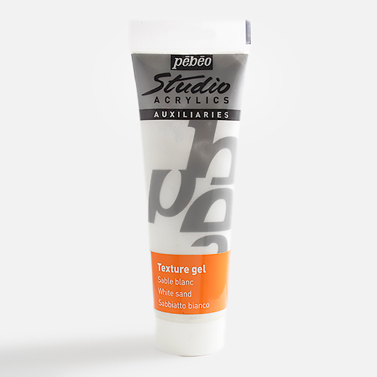 PEBEO Studio Texture Gel 250ml White Sand