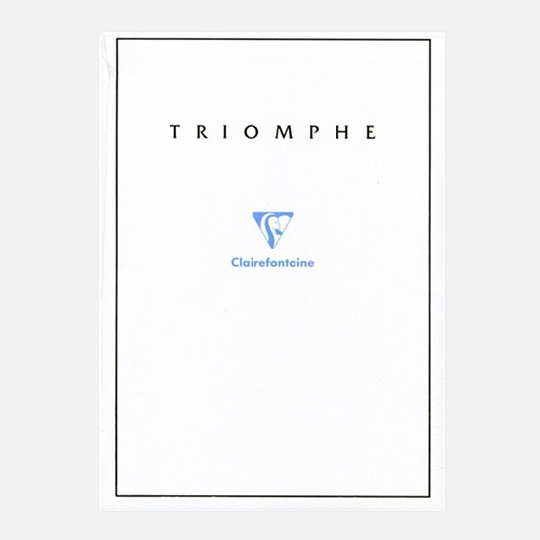 CLAIREFONTAINE Triomphe Notepad 90gsm Blank A4 x 50