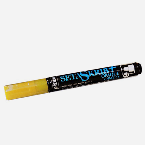 PEBEO Setaskrib+ Opaque Fabric Marker 4mm Yellow