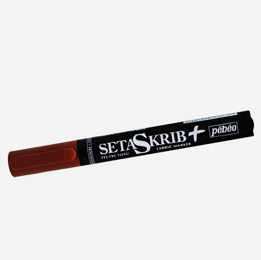 PEBEO Setaskrib+ Light Fabric Brush Marker 10 Brown