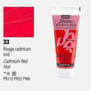 PEBEO Studio Acrylic 100ml 33 Cadmium Red Hue