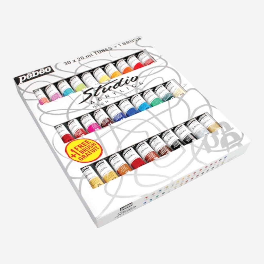 PEBEO Studio Acrylic 20ml Set x 30