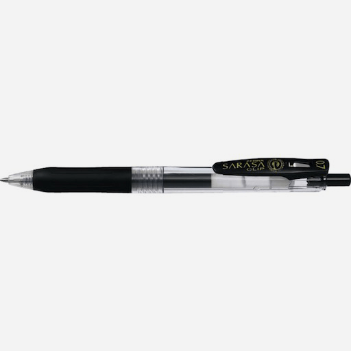 ZEBRA Sarasa Clip Roller Pen 0.7mm Black
