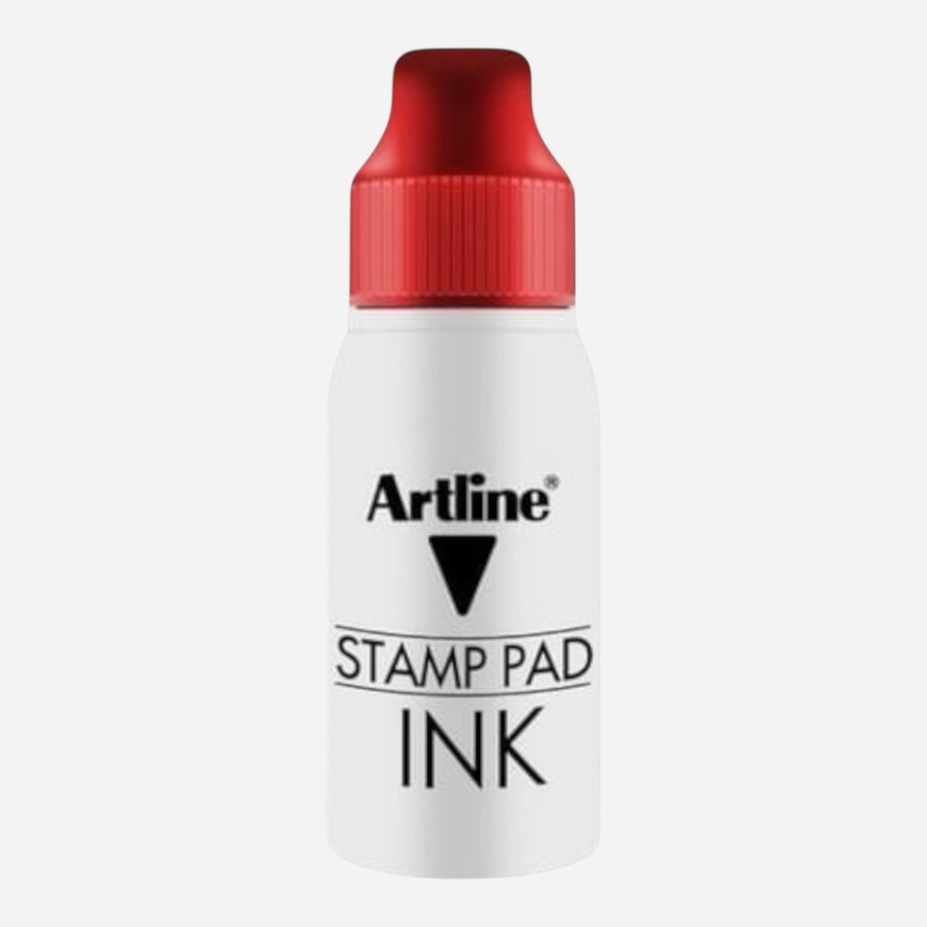 ARTLINE Stamp Pad Ink 50ml Red
