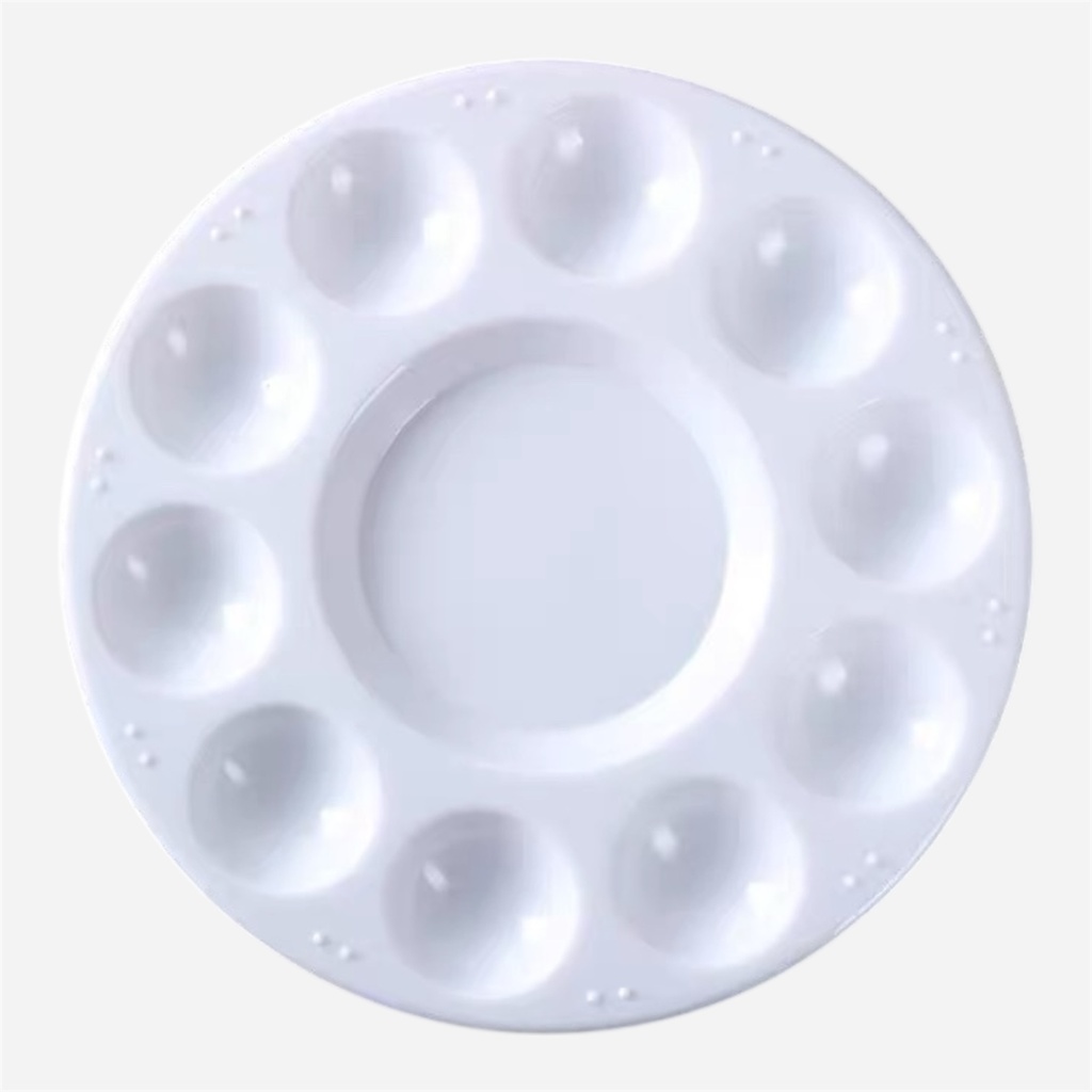 OVJ Plastic Palette 10-Well Circle 16cm