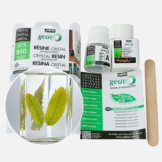 PEBEO Gedeo Bio Crystal Epoxy Resin Discovery Set