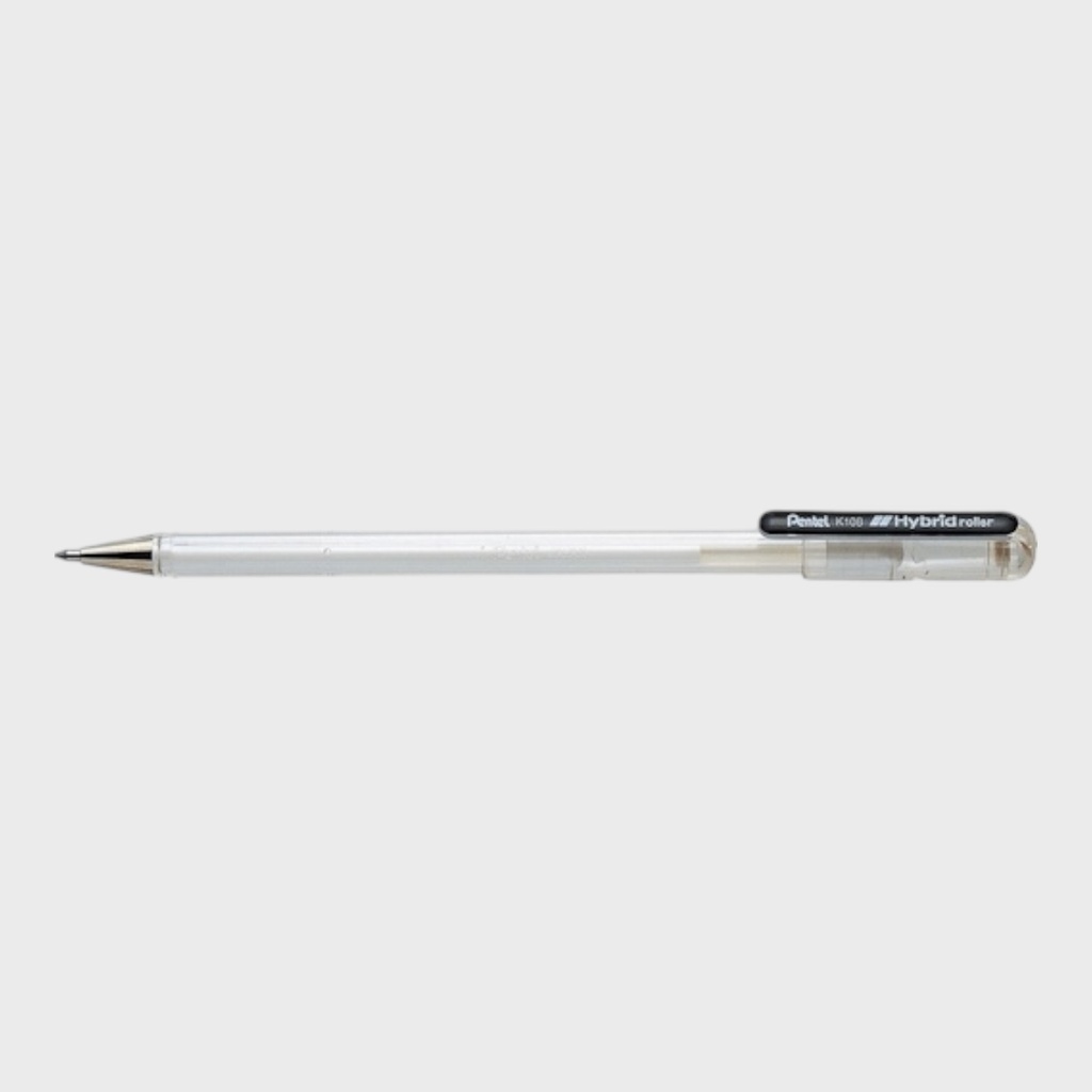 PENTEL Hybrid Roller Pen White