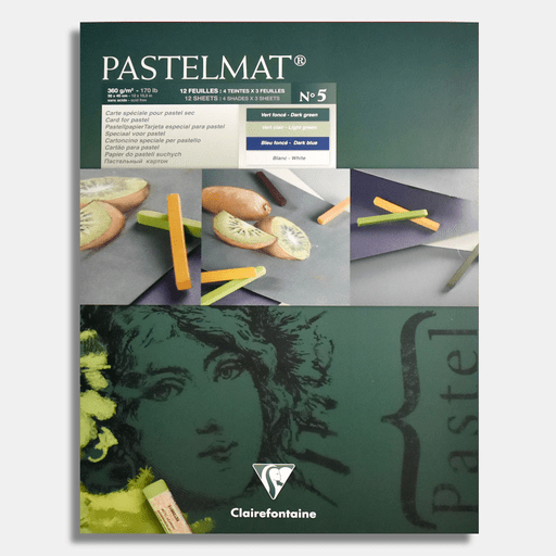 CLAIREFONTAINE Pastelmat Pad 5 360gsm 30cm x 40cm x 12