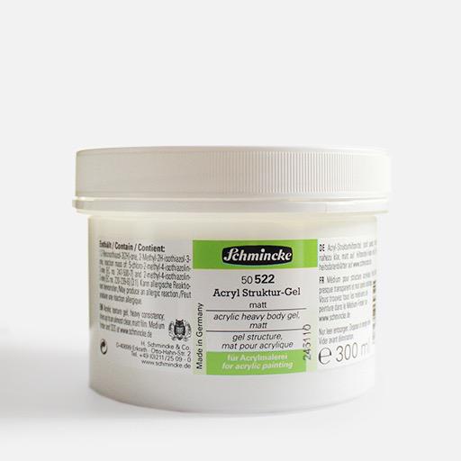 SCHMINCKE Acrylic Heavy Matt Gel 300ml
