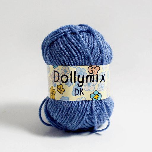 KING COLE Dolly Mix Acrylic Yarn 25g Jeans Blue
