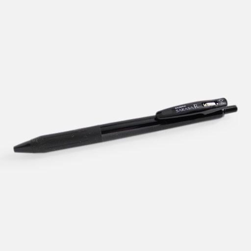 ZEBRA Sarasa-R Black Roller Pen 0.4mm (Black Body)