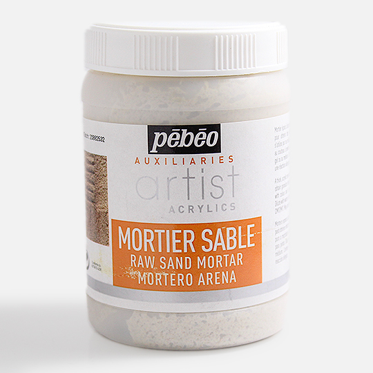 PEBEO Artist Acrylic Raw Sand Mortar 250ml
