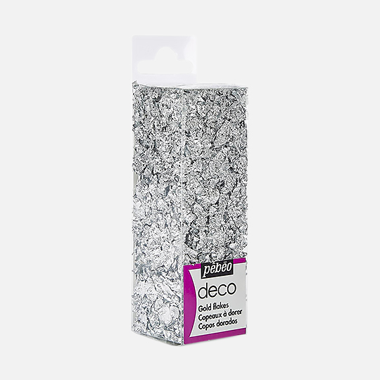 PEBEO Deco Silver Flakes