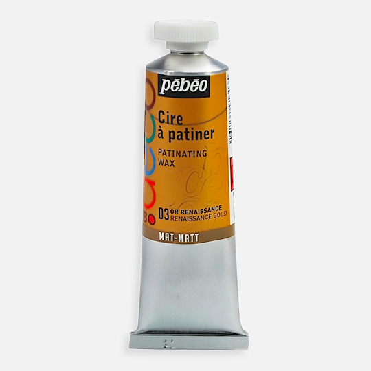 PEBEO Patinating Wax 37ml Renaissance Gold