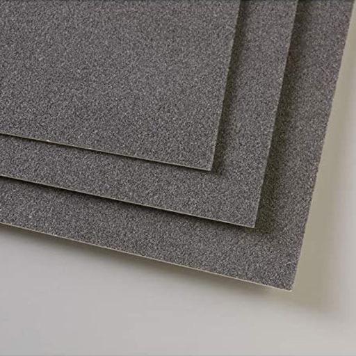 CLAIREFONTAINE Pastelmat 360gsm 24cm x 32cm x 5 Charcoal Grey