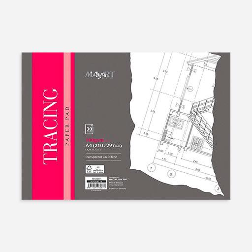 MAYART Tracing Paper Pad 100gsm A4 x 30