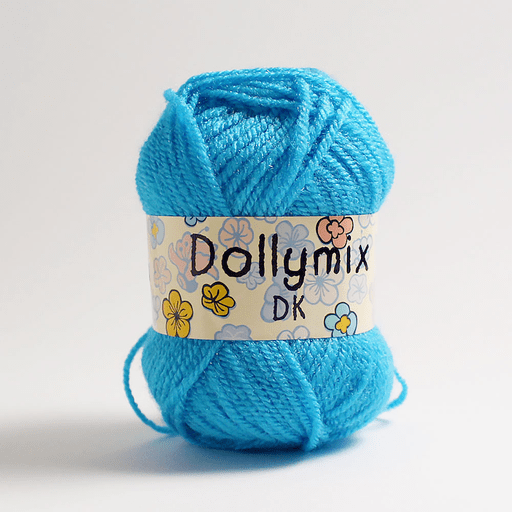 KING COLE Dolly Mix Acrylic Yarn 25g Surf (Light Blue)