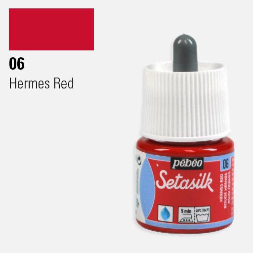 PEBEO Setasilk Paint 45ml Hermes Red