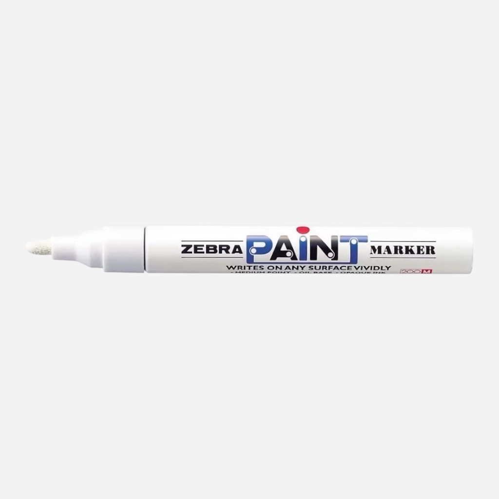 ZEBRA Paint Marker 2mm White