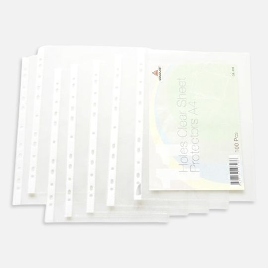 GOLDLION Sheet Protector 11-Hole A4 x 100