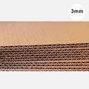 OVJ Boxers Corrugated Board 3mm x 45cm x 60cm