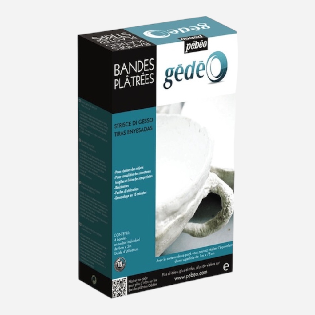 PEBEO Gedeo Plaster Strip 8cm x 3m x 4