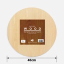 OVJ Basswood Plywood Circle 5mm x 40cm