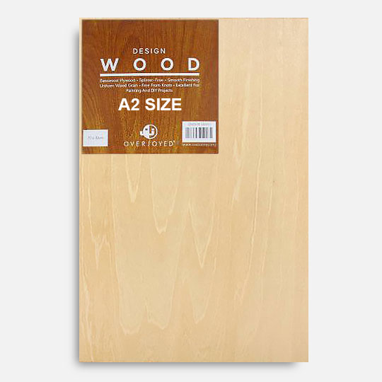 OVJ Basswood Plywood 5mm x 45cm x 60cm