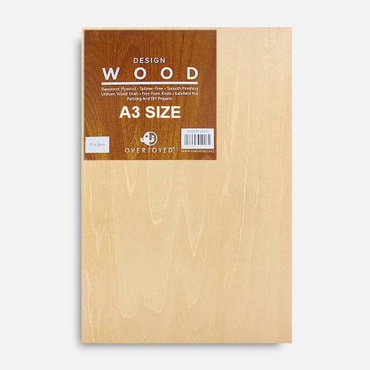 OVJ Basswood Plywood 5mm A3